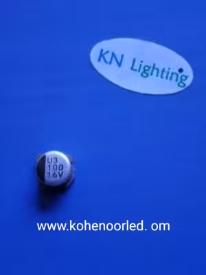 خازن 100 میکرو 16 ولت اس ام دی SMD