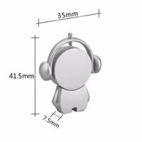 فلش مموری پرلیت یو اس بی طرح آدمک هدفونی مدلU-45-U3.0 ظرفیت 64 گیگابایت