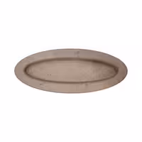 بیس MDF سینی بیضی لبه دار کف 3میل 25*10 سانت