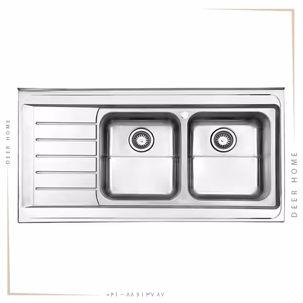 سینک استیل البرز روکار 735