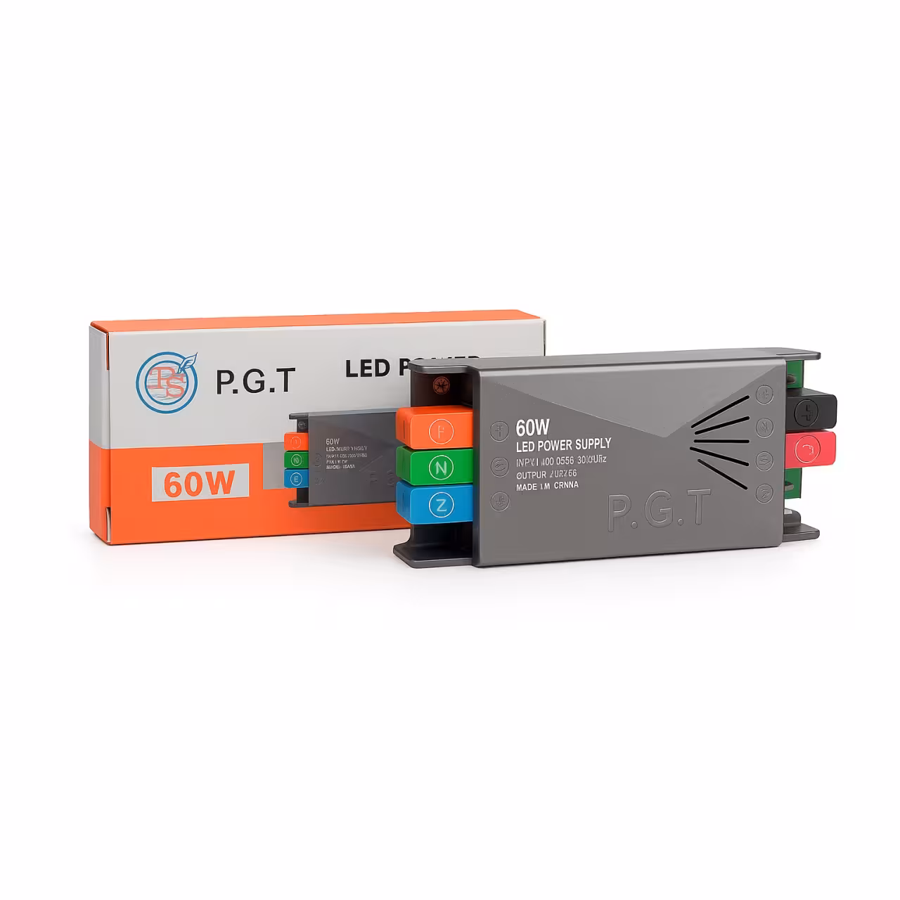 آداپتور لاینری 12 ولت  5 آمپر پی جی تی مدل 60 وات