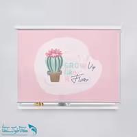 پرده شید اتاق کودک طرح کاکتوس کد A2944