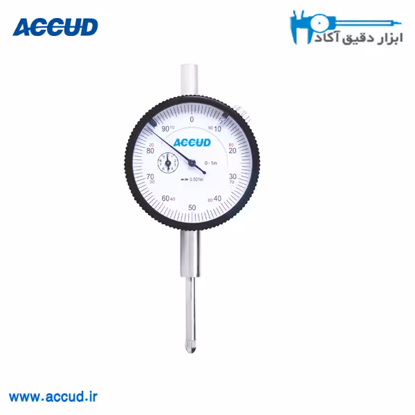 ساعت اندیکاتور اینچی 0.25 اینچ Accud (آکاد) مدل 225-006-11