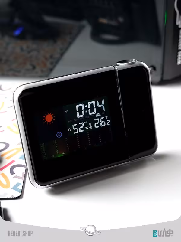 ساعت و تقویم پروژکتور دار Projector clock and calendar