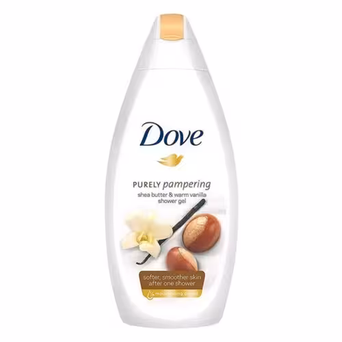 شامپو بدن کرمی حاوی شی باتر و وانیل داو بدون سولفات حجم 500ml