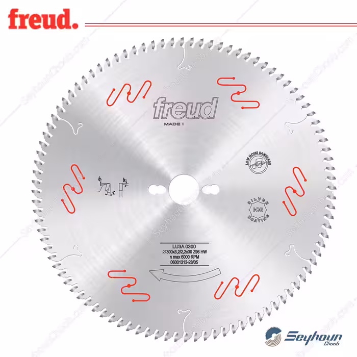 تیغ اره الماسه ام دی اف بر قطر 30 سانتی متر 96 دندانه فرود مدل LU3A 0300