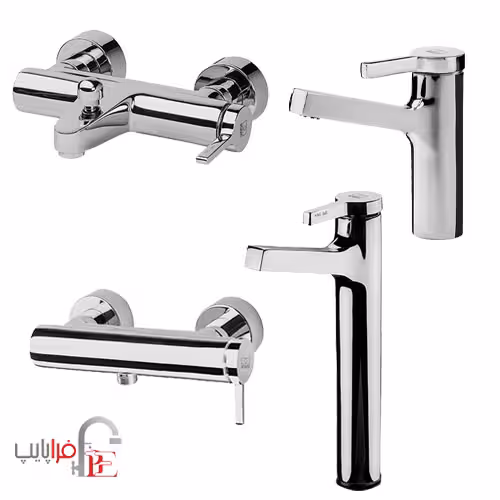 ست شیرآلات KWC مدل آوا کروم KWC AVA collection