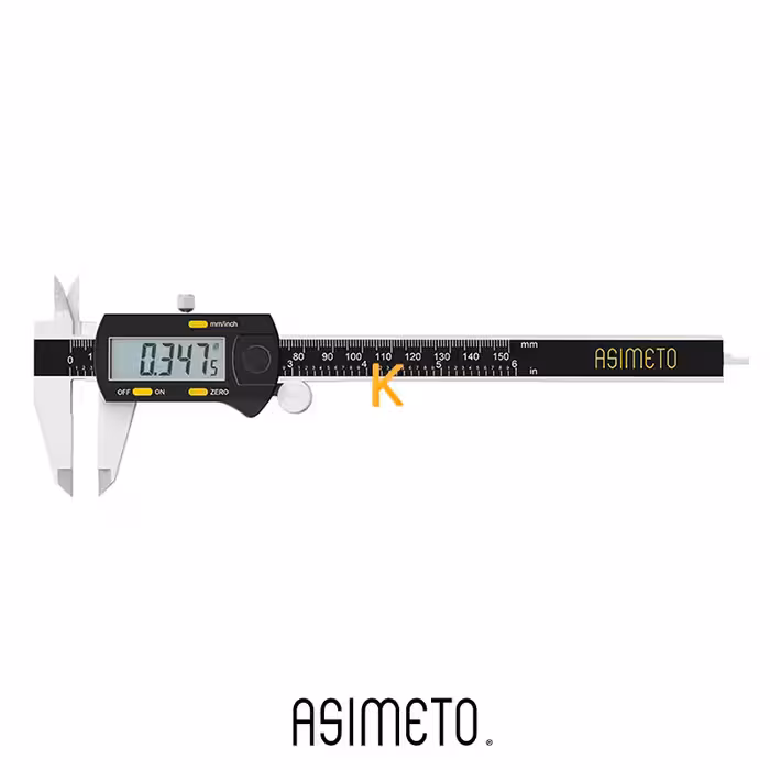 کولیس دیجیتال (سه دکمه) سری 307 آسیمتو