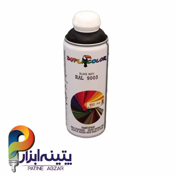 اسپری مشکی مات دوپلی کالر