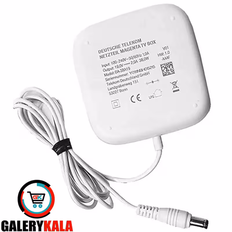 آداپتور 19 ولت 2 آمپر سوزنی مدل DA-38A19