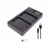 شارژر دوبل باتری QZ1-FZ100 با صفحه نمایش | نگاه شاپ