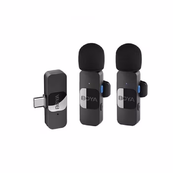 میکروفون یقه ای بی سیم بویا مدل BY-V20 رابط Type-C