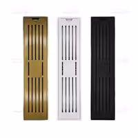 کفشور خطی مشبک آلومینیوم (درب استیل) کد 402 سایز 60x7 سارانیک