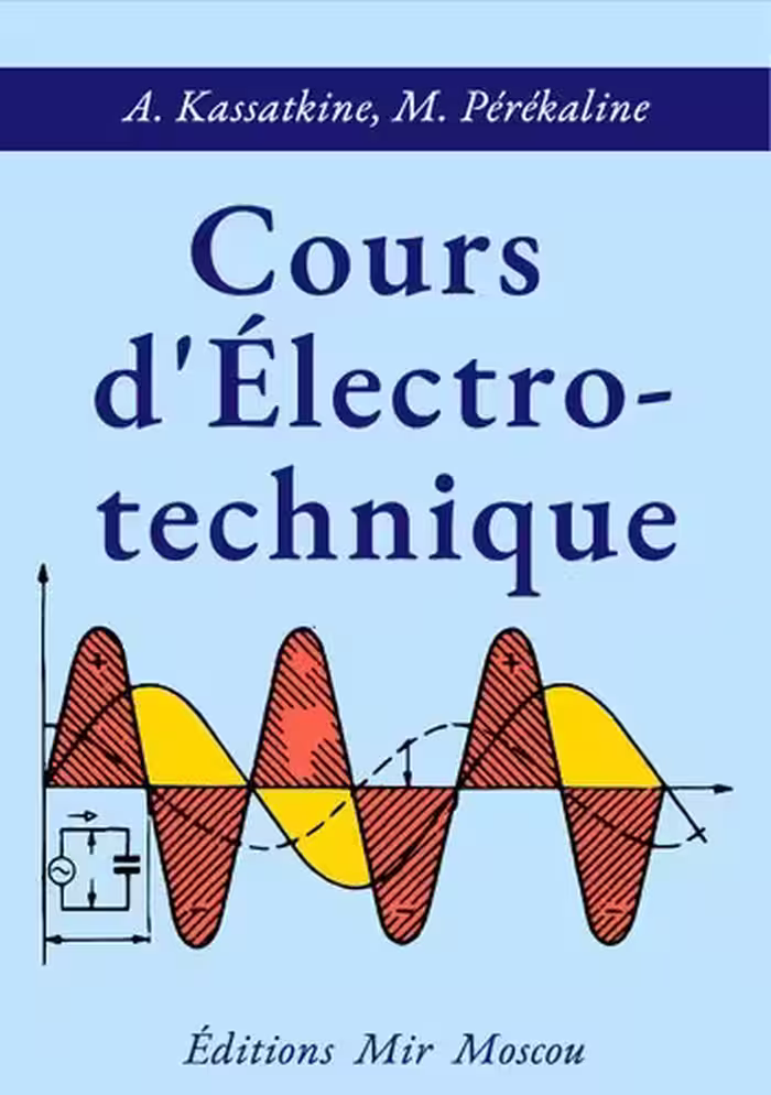 خرید و دانلود نسخه کامل کتاب Cours d'électrotechnique