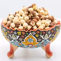 مغز فندق ایرانی بو داده ی بی نمک نیم کیلویی