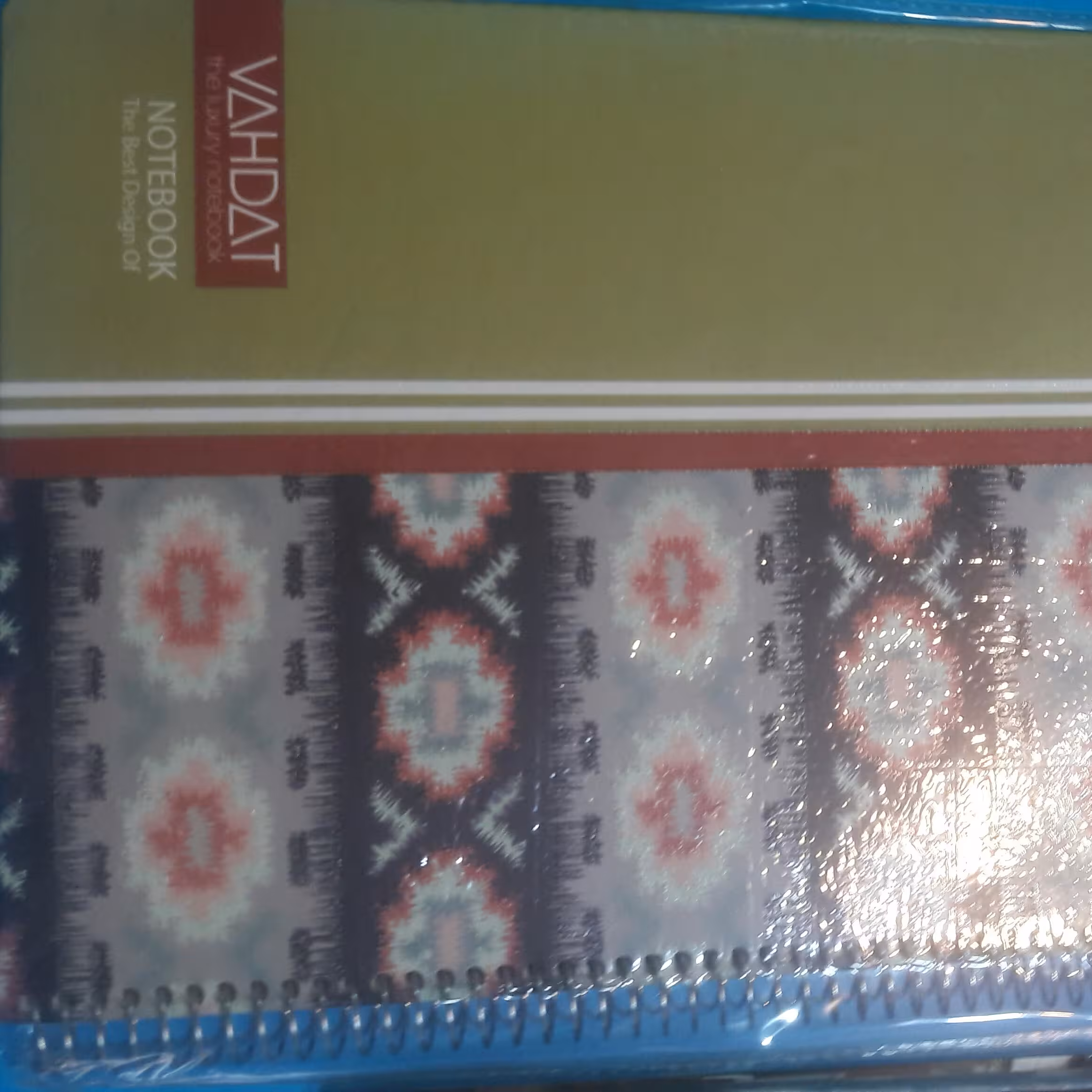 دفتر a4طراحی وحدت خیام شمالی نوشت افزار پاکزادی 