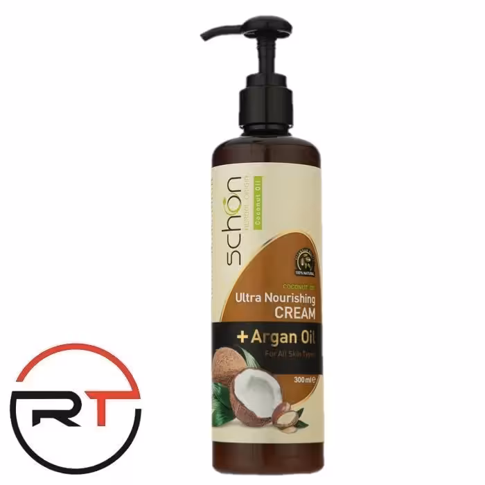 کرم مرطوب کننده نارگیل و آرگان شون 300 میلی