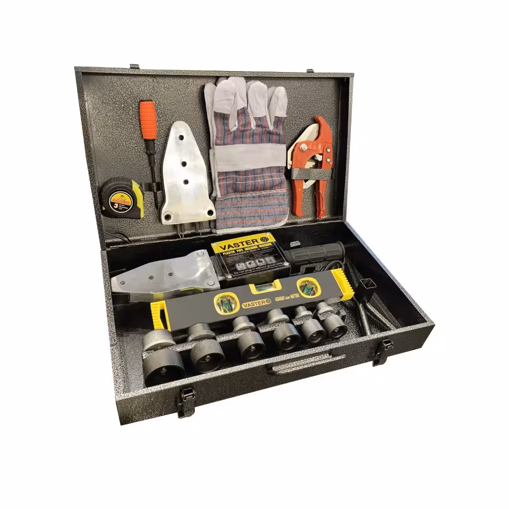 دستگاه جوش لوله سبز 2000 وات به همراه لوازم واستر مدل VEPWMS1/2000