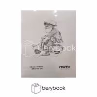 دفتر یادداشت ممو مدل لگال طراحی سایز 20*30 تعداد 50 برگ طرح مرد موتورسوار
