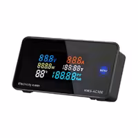 پاورمتر تکفاز AC نمایشگر رنگی 100 آمپر JBH