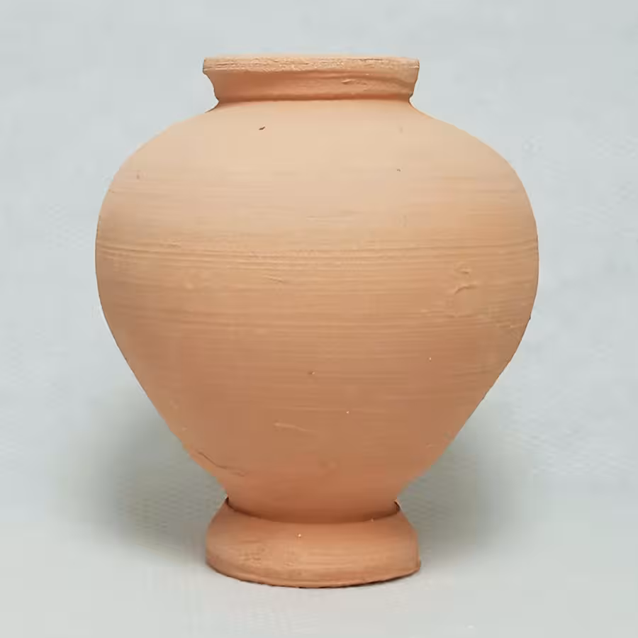 سفال  مدل خمره ای (ارتفاع7 سانتی)