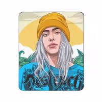 خرید و قیمت ماوس پد طرح Billie Eilish کد 3285