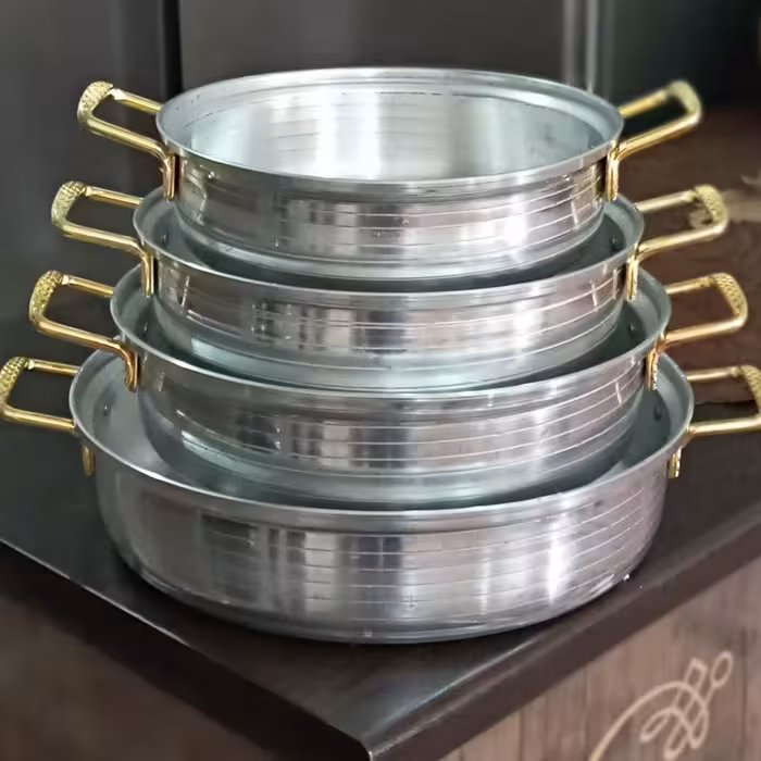 تابه 4 تایی بزرگ پوستی 