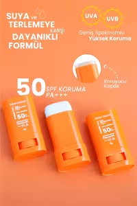 استیک ضد آفتاب معدنی 100% با SPF 50 و حفاظت بالا طبیعی - 9814