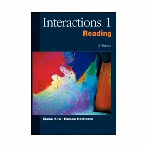 Interactions Reading 1 4th Edition اینتراکشنز یک ریدینگ ویرایش چهارم