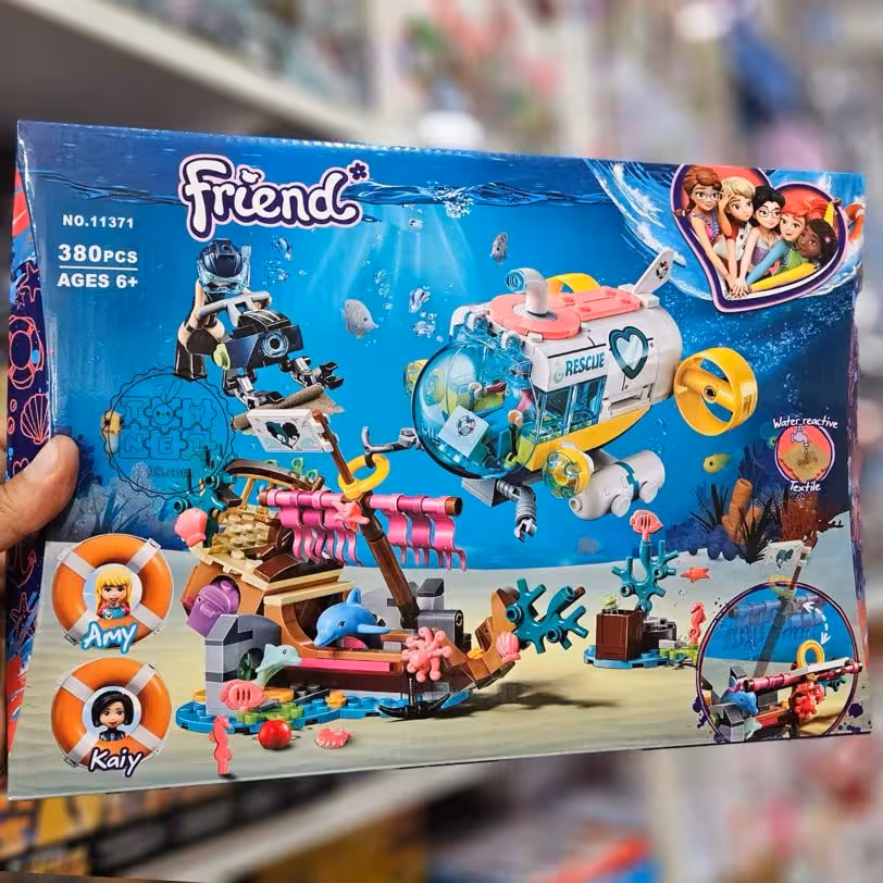 لگو‌ زیر دریایی فرندز 380 قطعه کد 11371