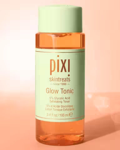 تونر لایه بردار و روشن کننده پیکسی حاوی 5% گلاکولیک اسید – 100 میل Pixi Skintreats Glow Tonic 5% Glycolic Acid