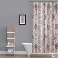 پرده حمام کد TOR-2345 سایز 200×180 سانتی متر