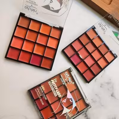 پالت رژ لب آرت اسکین 16 رنگ با تنوع جذاب