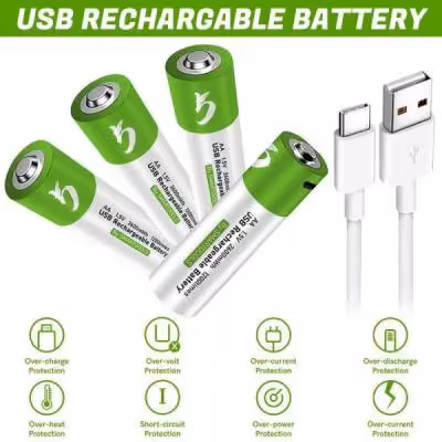 باطری شارژی 4 عددی