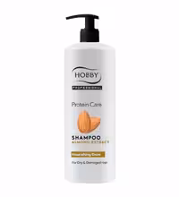 شامپو سر هوبی سری Protein Care حاوی عصاره بادام مناسب موهای آسیب دیده و خشک 1000 میل