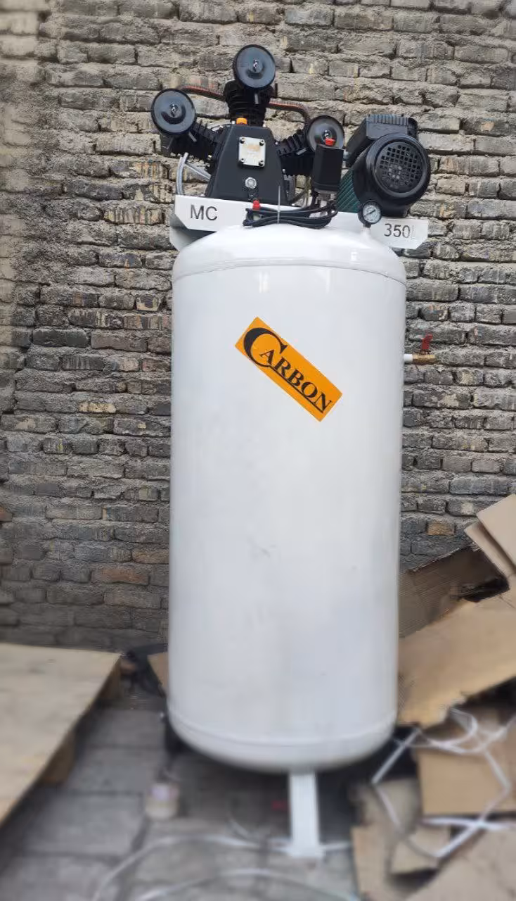 کمپرسور 350 لیتری 3 سیلندر ایستاده کربن