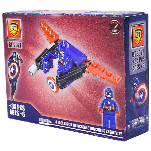 لگو جت کاپیتان آمریکا 35 قطعه BT9027