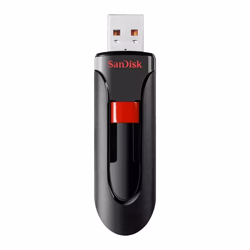 فلش مموری سن دیسک مدل CRUZER GLIDE CZ60 ظرفیت 64 گیگابایت | SanDisk