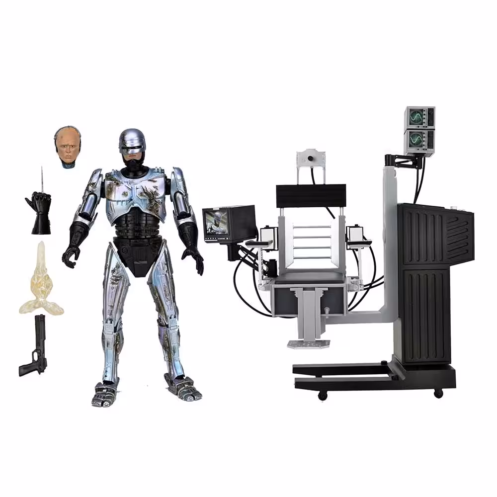 اکشن فیگور پلیس آهنی ربوکاپ RoboCop Battle Damaged برند نکا