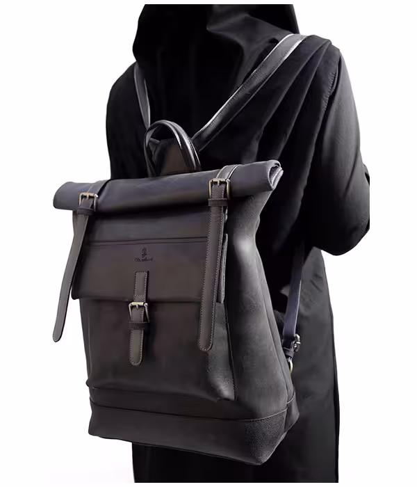 کوله پشتی تمام چرم اسپورت مدل آیریک