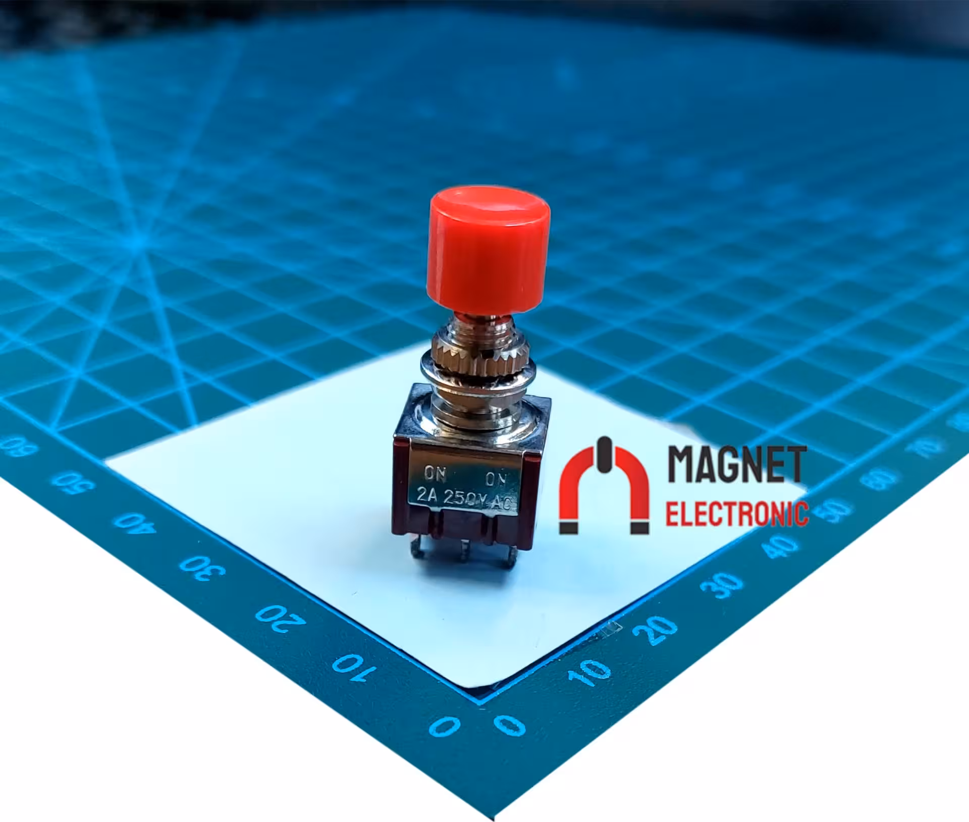 کلید شستی شاسی DS-622 ON-OFF PUSH BUTTON SWITCH