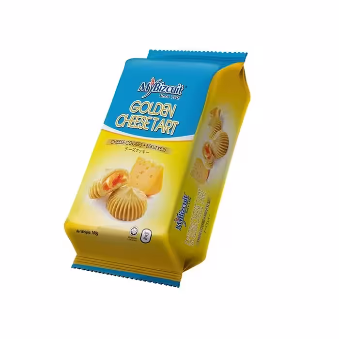 تارت پنیری طلایی مای بیزکویت MyBizcuit وزن 100 گرم