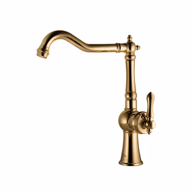 شیر ظرفشویی درخشان مدل آکوا طلایی