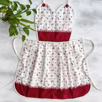 پیشبند مخمل نسوز مدل نیوشا طرح 42