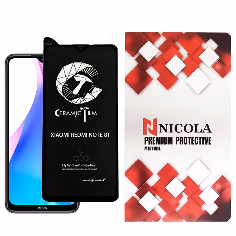 محافظ صفحه نمایش سرامیکی میتوبل مدل N_MTR مناسب برای گوشی موبایل شیائومی Redmi Note 8T