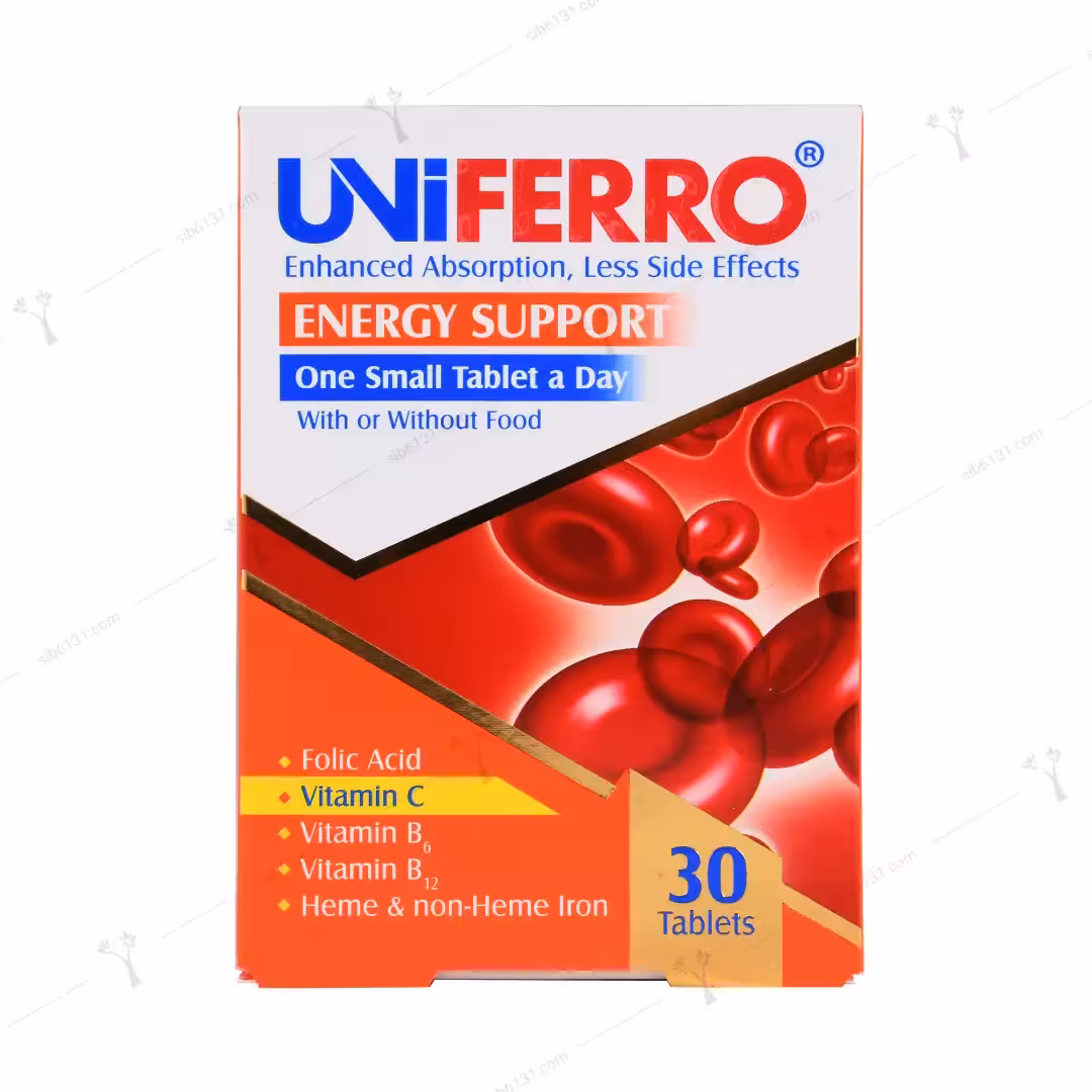 قرص یونی فرو ابیان دارو 30 عددی