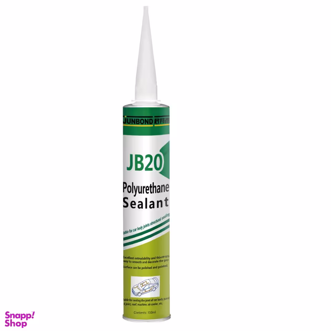 چسب بدنه خودرو پلی اورتان سفید جانباند مدل JB20 حجم 300 میلی‌ لیتر