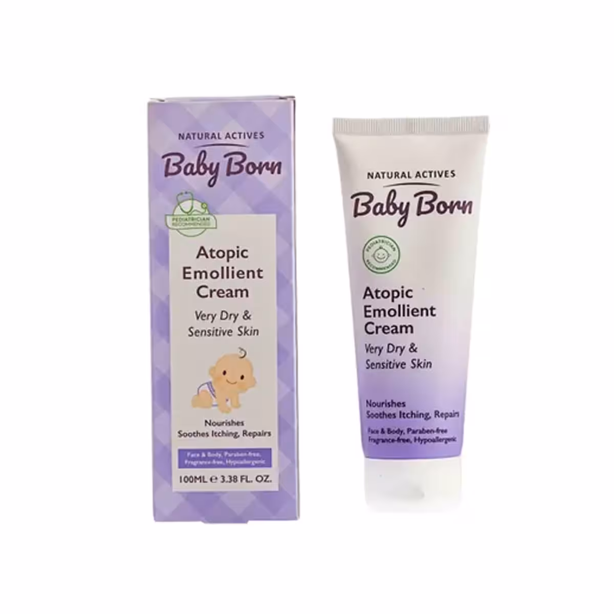 کرم نرم کننده پوست خیلی خشک و حساس بیبی برن