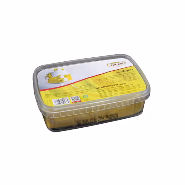 فوندانت زرد گلنان پوراتوس