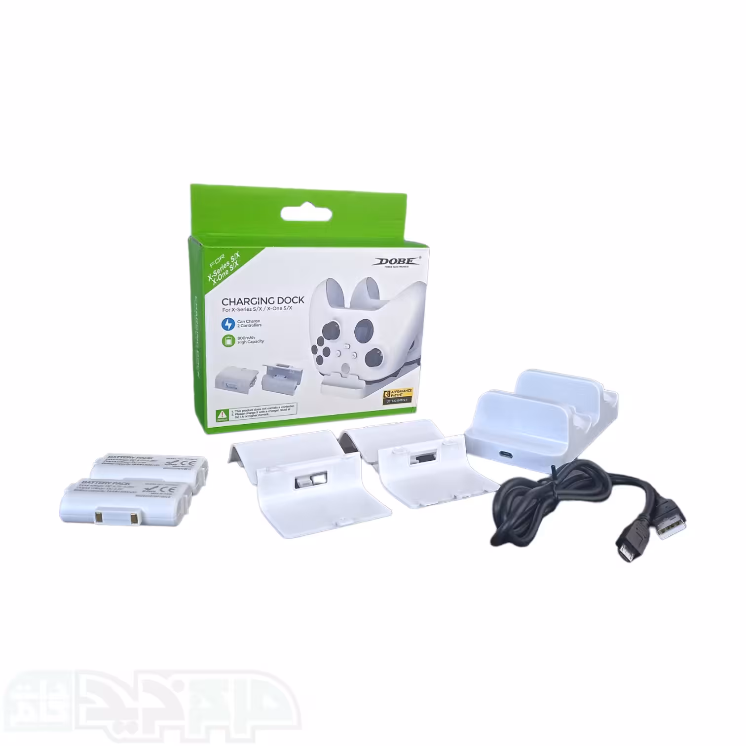 پایه شارژر دسته ایکس باکس دابی مدل TYX-532X رنگ سفید